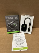 Luckymore Wireless Carplay Adapter, Converts Wired to Wireless Carplay - Black