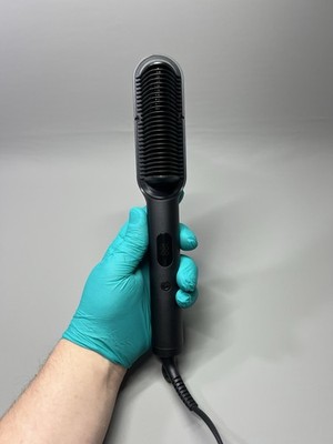 Haarglätter Heißbürste Beheizter 3D Kamm für Volumen & Glätten 230C