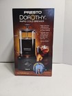 Presto 02937 Dorothy™ Electric Rapid Cold Brewer - Cold Brew at Home in 15 mins