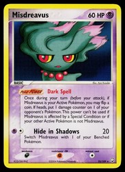 Misdreavus 25/109 EX Team Rocket Returns