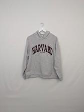 Harvard University Hoodie - Men’s Medium - Grey Varsity Collegiate Sweatshirt