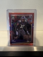 2020 Panini Donruss Optic Rookie Red Stars Prizm Jeff Gladney #108 RC Vikings