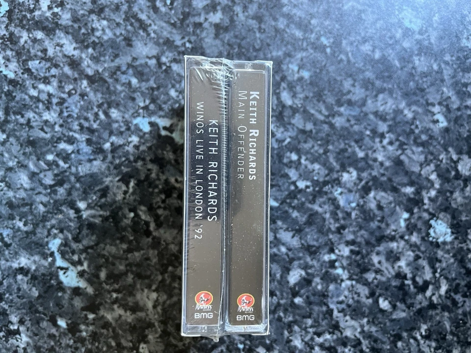 Keith Richards Main Offender / Winos Live In London '92 Double Cassette Tape NEW - Image 2 of 4