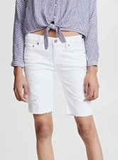 AG ED Adriano Goldschmied Nikki Denim relaxed skinny Shorts NWT 178 Size 25