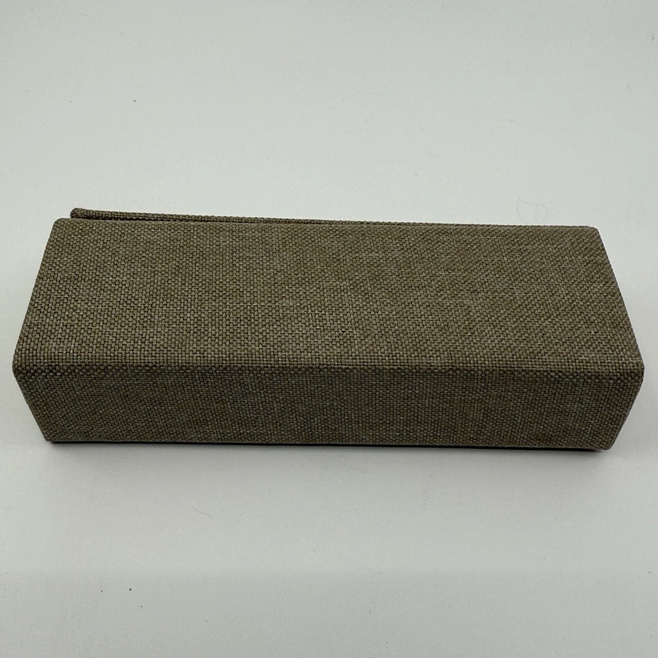 Esprit Fabric Folding Sunglasses Glasses Case Beige NWOT - Image 4 of 4