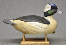 SEAN SUTTON BUFFLEHEAD DRAKE DUCK DECOY ORIGINAL PAINT EXCELLENT CONDITION