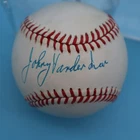 JOHNNY VANDER MEER Autographed BaseBall, Rawlings NL William D. White REDS,CUBS