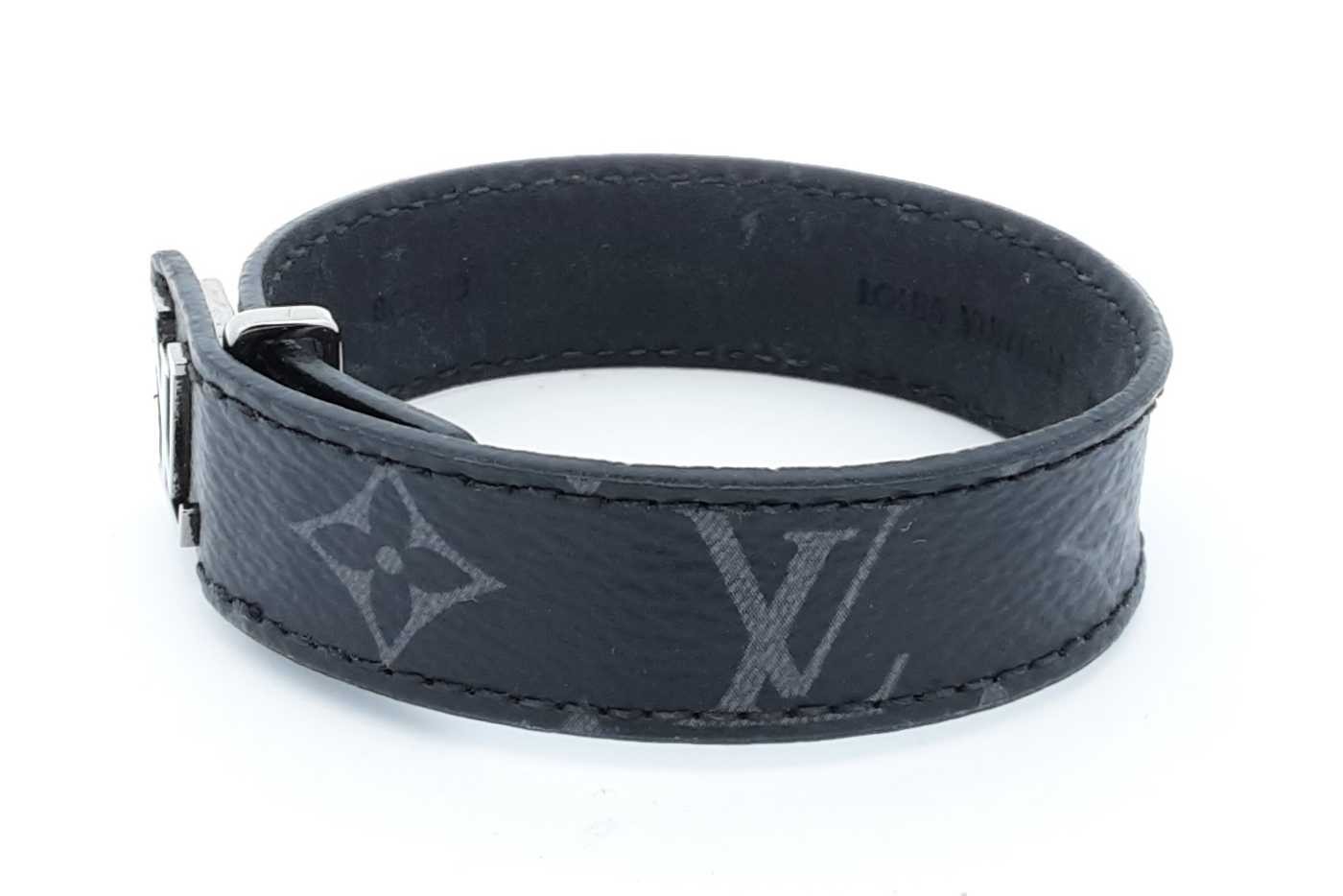 Louis Vuitton Monogram Eclipse  Lv Slim Canvas Br… - image 3