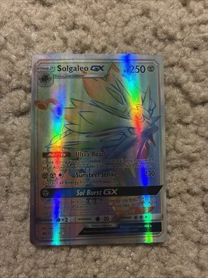 Pokémon TCG Solgaleo GX Holo Ultra Rare