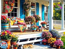 Springbok Front Porch 500 Piece Jigsaw Puzzle NEW & SEALED