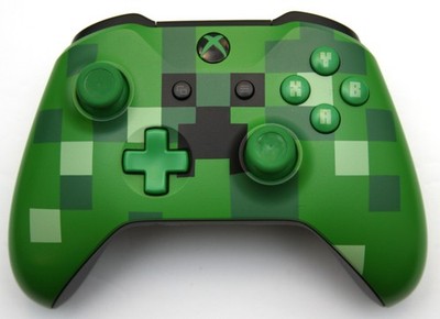 Microsoft Xbox One- Minecraft Creeper Controller Limited Edition