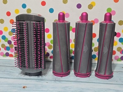 Dyson Airwrap Accessory Attachments Lot - Barrels - Brush