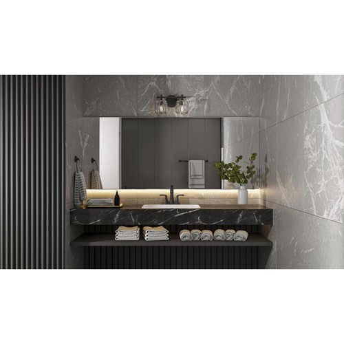 Quoizel SPD8614MBK OPEN BOX Spade Bathroom Vanity Light Matte Black - Picture 6 of 7