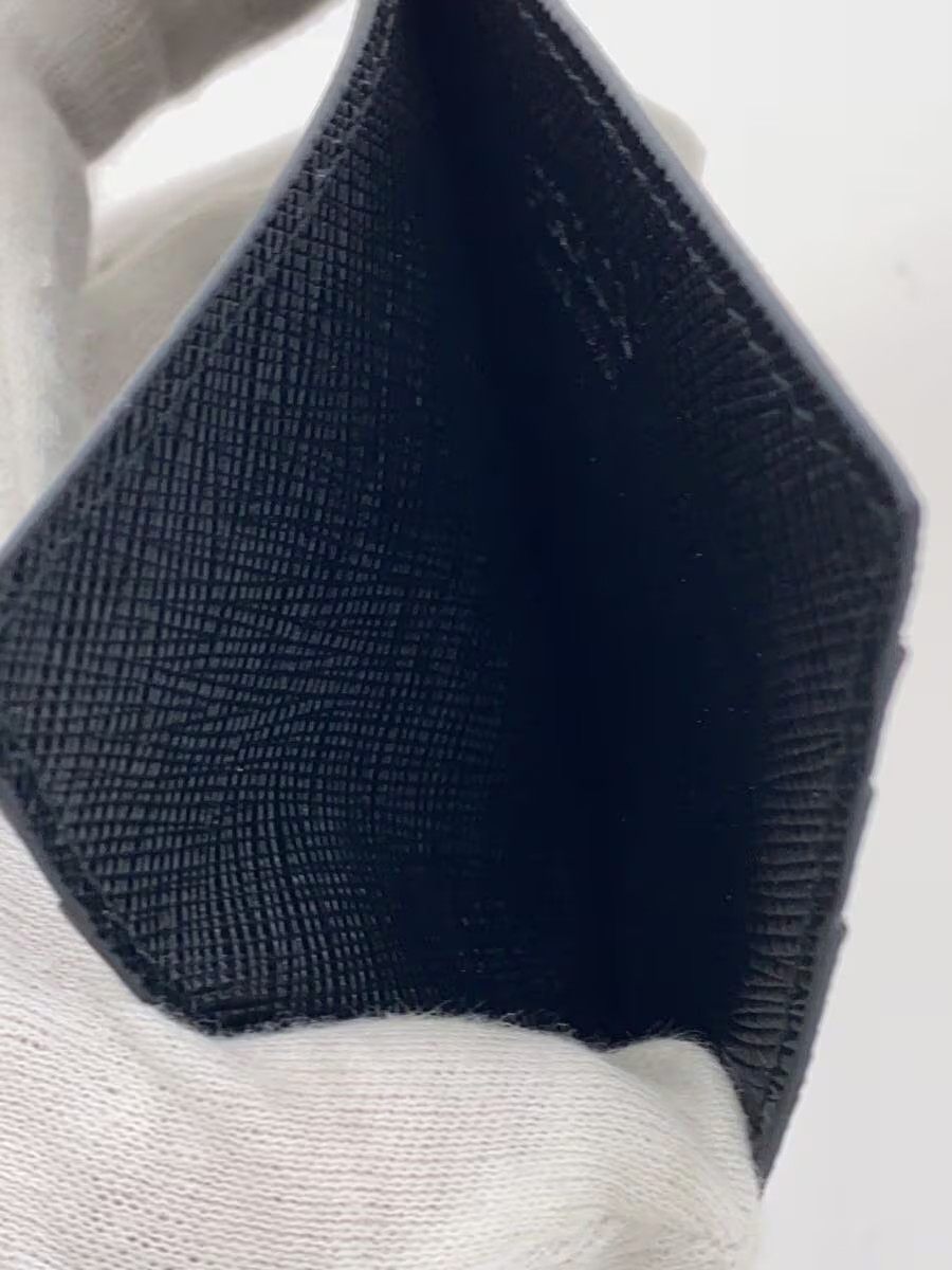 PRADA Card Case Black Plain Women's thumbnail 4