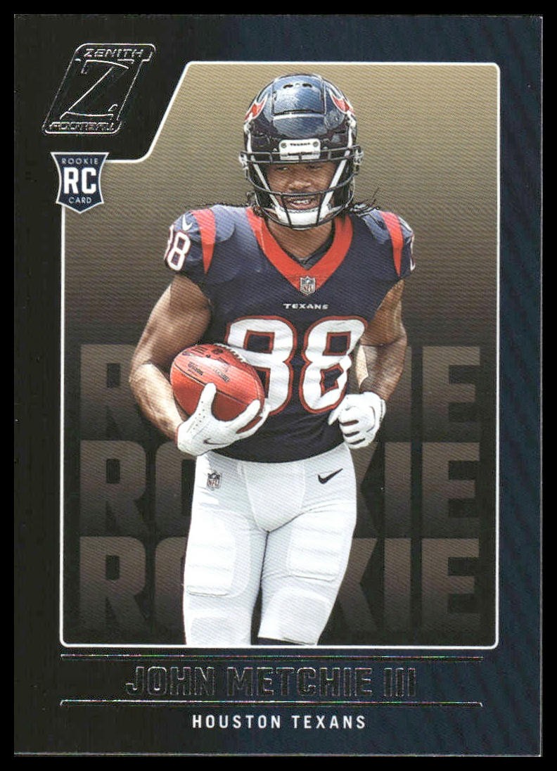 2022 Zenith #117 John Metchie III RC Rookie Retail Houston Texans