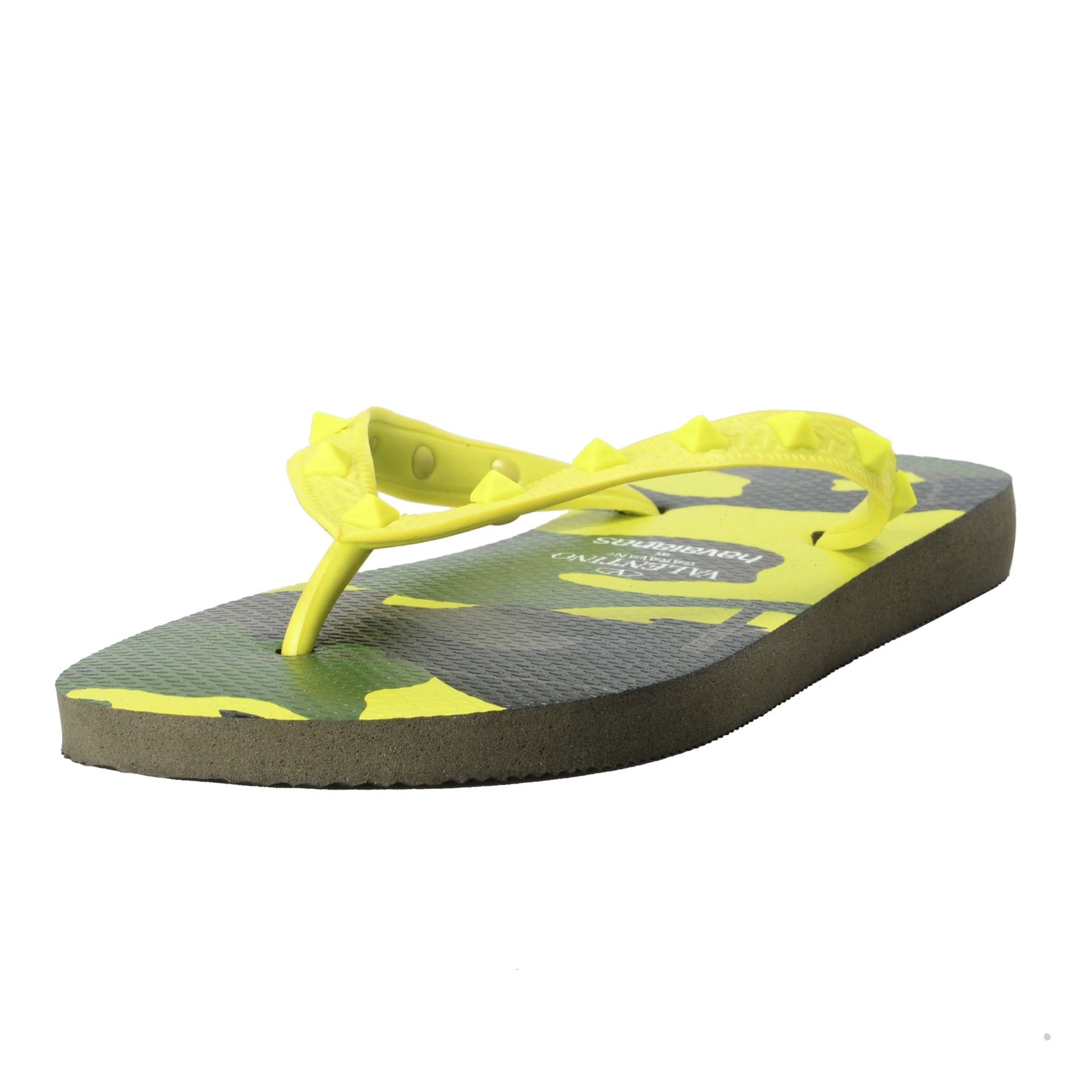 Valentino Garavani By Havaianas Women&apos;s Rockstud Camouflage Flip Flops Shoes