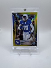 Jamarion Wilcox 2025 Bowman Chrome U Yellow Bowman 1st /350