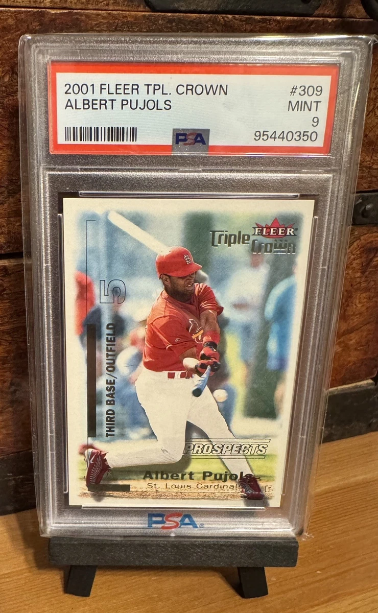 Fleer Albert Pujols Rookie Baseball Sports Trading Cards