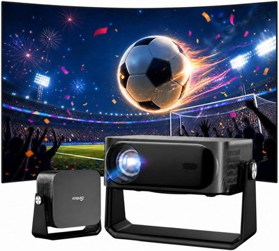 4K Smart Beamer mit Netflix, WiFi 6, Bluetooth 5.3, HDR10
