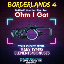 Borderlands 4 (BL4) 🎉 Ohm I Got [SMG] GODROLLS ✨ Pick Your Item!✨