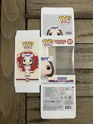 Funko POP Box Only #922 Robin Scoops Ahoy Stranger Things 2019 Empty Replacement
