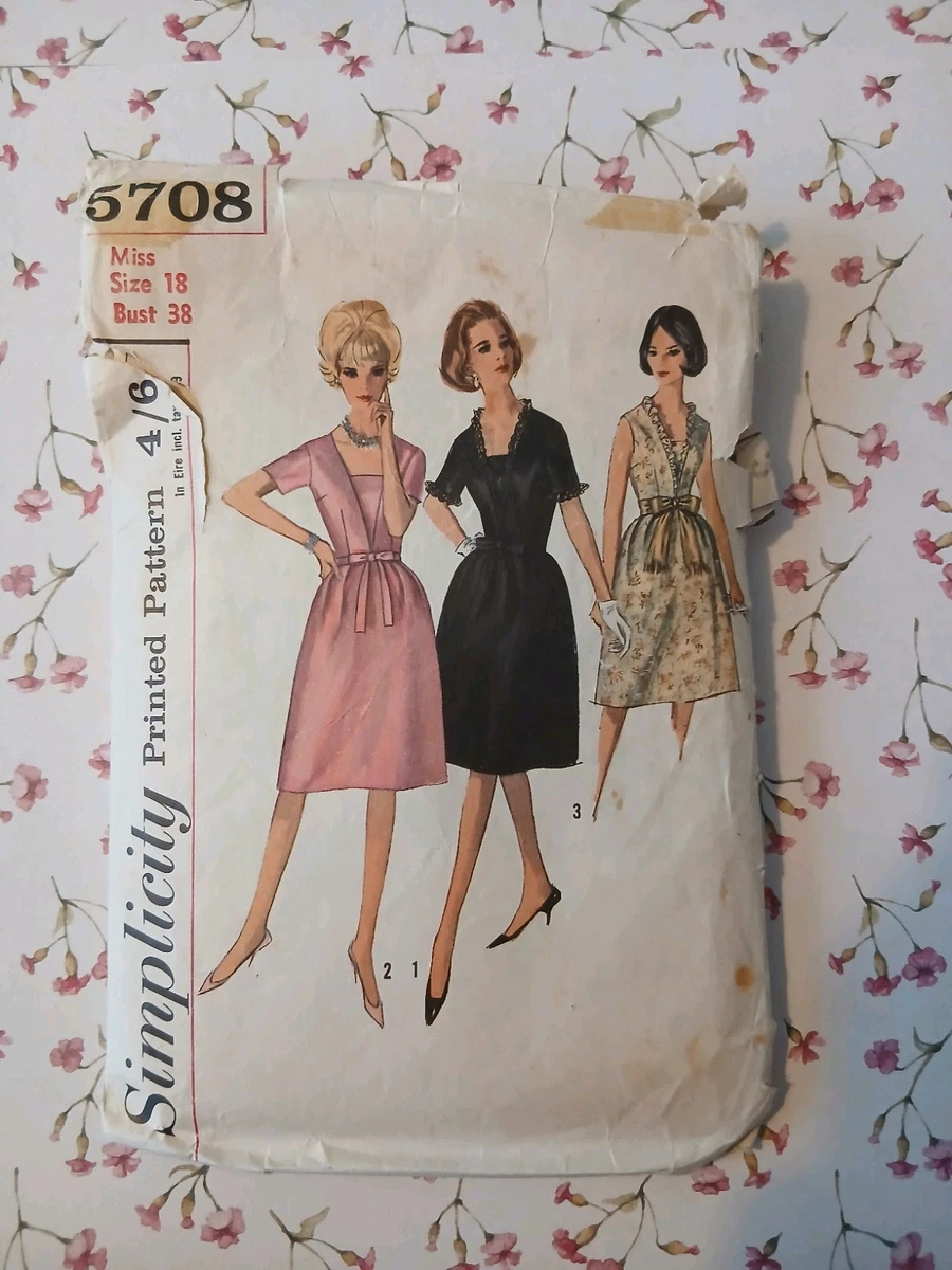 60s Dress Pattern for sale | eBay UK