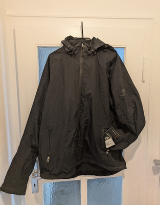 Henri Lloyd Cool Breeze Windbreaker Herrenjacke XXL Schwarz Kapuze Polyester