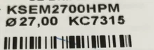 F GENUINE  INSERTS 1 PCS       KSEM2700HPM KC7315