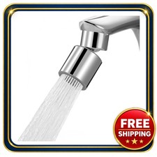 Kitchen Faucet Aerator 55/64 Inch Chrome Dual-Function Swivel 20