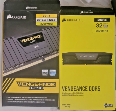 Corsair Vengeance 32GB 2x16GB DDR5 5600 CL36 XMP 3.0 Desktop
