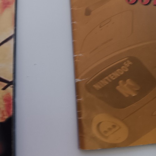 Goldeneye 007 N64 Manuals, Lot of 2, used some wear see photos - Picture 3 of 13