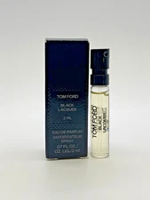 Tom Ford Black Lacquer Eau De Parfum Boxed Vial Spray Mini .07 oz Travel Perfume