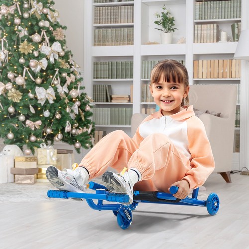 VEVOR Ride on Scooter 132lbs Powered by Zig-Zag Motion Cart for Kids Ages 4+ - Picture 8 of 12