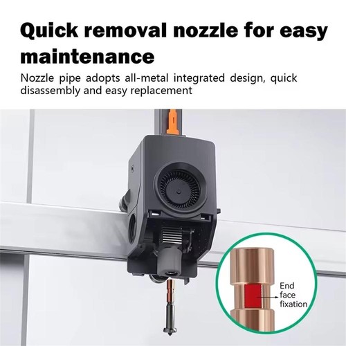 Nozzle For Anycubic Kobra3 max Hardened Steel 0.4mm Ceramic Quick Remove Nozzle - Afbeelding 12 van 18