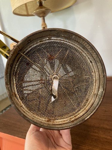 Vintage Androck HAND-I-SIFT 50's 3 Screen Flour Sifter Kitchen Granny Core Chic - Picture 8 of 9