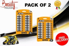 36 X JCB AA Alkaline Batteries Bumper Value Long Life LR6 MN1500 Fresh Stock 2Pk 0.33 per battery