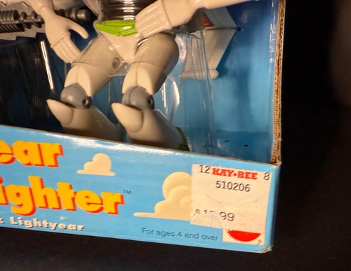 1998 Disney's Mattel Toy Story Buzz Lightyear & Cosmic Fighter 19010 NIB - Picture 2 of 7