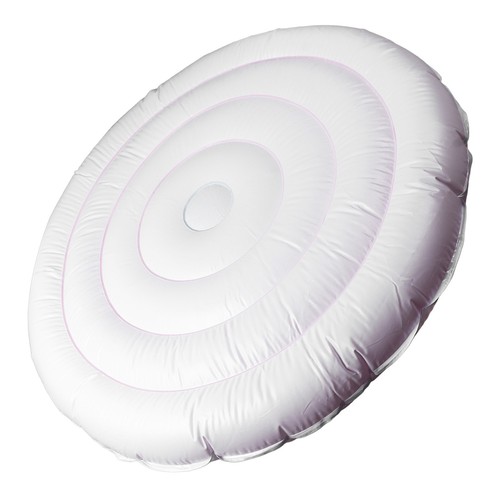 Round Inflatable Lid SPA Swimming Pool Dust Cover White Without Handle 165cm - Picture 20 of 24