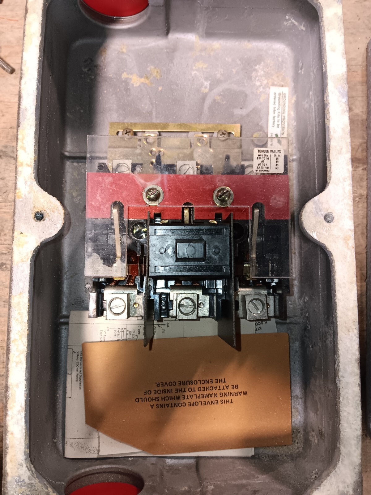 NEW KILLARK DEDS-100 EXPLOSION PROOF DISCONNECT 100 AMP 3 POLE 600 VAC