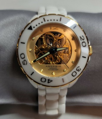 ceramic skeleton watch