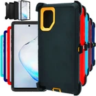For Samsung Galaxy Note 10 10+Plus Shockproof Defender Case Cover w/Belt Clip