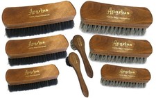 Horsehair Shoe Brush Shoe Boot Polish Thick Pile Horse Hair Premium Angelus