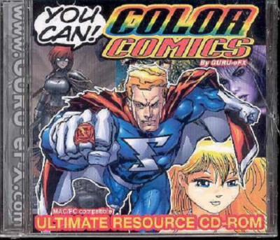 You Can!  COLOR COMICS ~ ULTIMATE RESOURCE CD-ROM ~ MAC/PC Compatible NEW SEALED