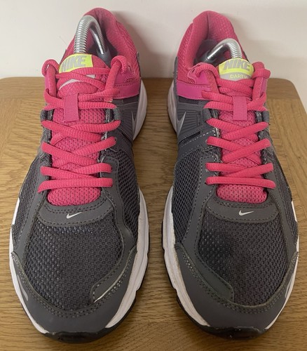 . NIKE DART 10 PINK / GREY TRAINERS GYM RUNNING Size 8 UK, 42.5 EU 580431-019 - Picture 5 of 12