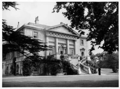 View rear White Lodge Richmond Park which was open public Londo- 1957 Old Photo