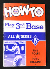 1941 How to Play Third Base Red Rolfe & Pinky Higgins Book