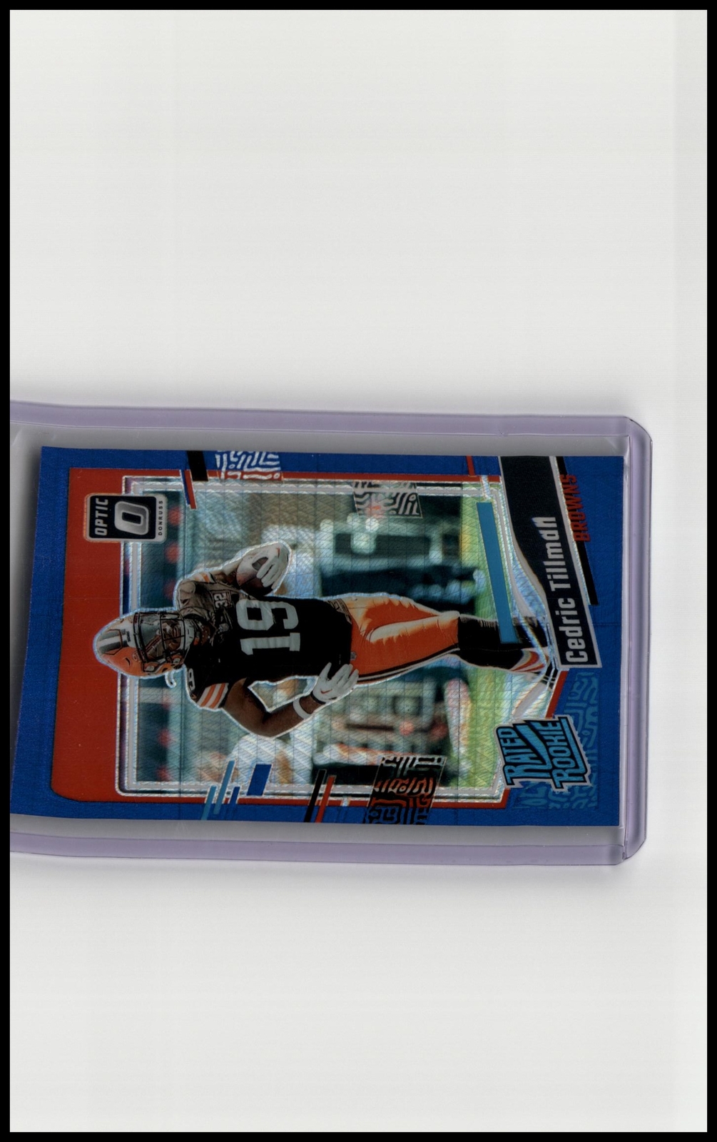 2023 Donruss Optic #224 Cedric Tillman Green Hyper