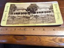Vintage Stereoview Photo European Series Hot Springs at Wiesbaden