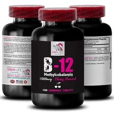 Cognitive Clarity - B-12 METHYLCOBALAMIN - Focus Enhancement 1 Bottle 100 Tablet