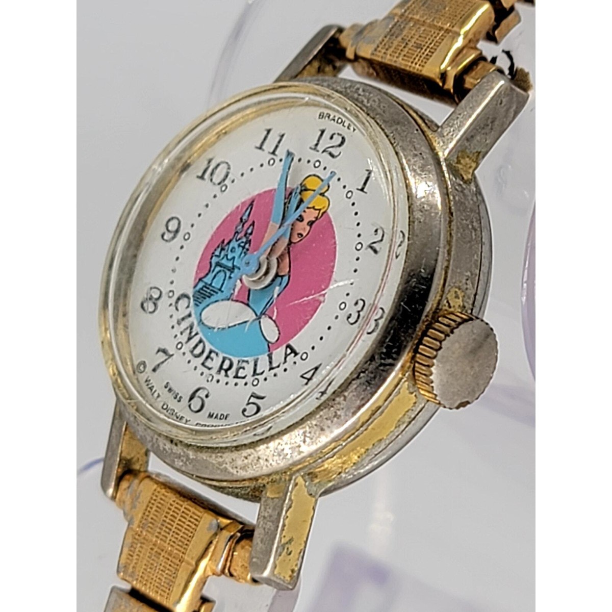 Vintage Bradley Cinderella Swiss Made Watch with Gold-Tone